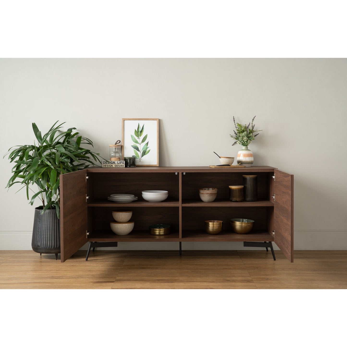 AKON Sideboard - Walnut (1540L)