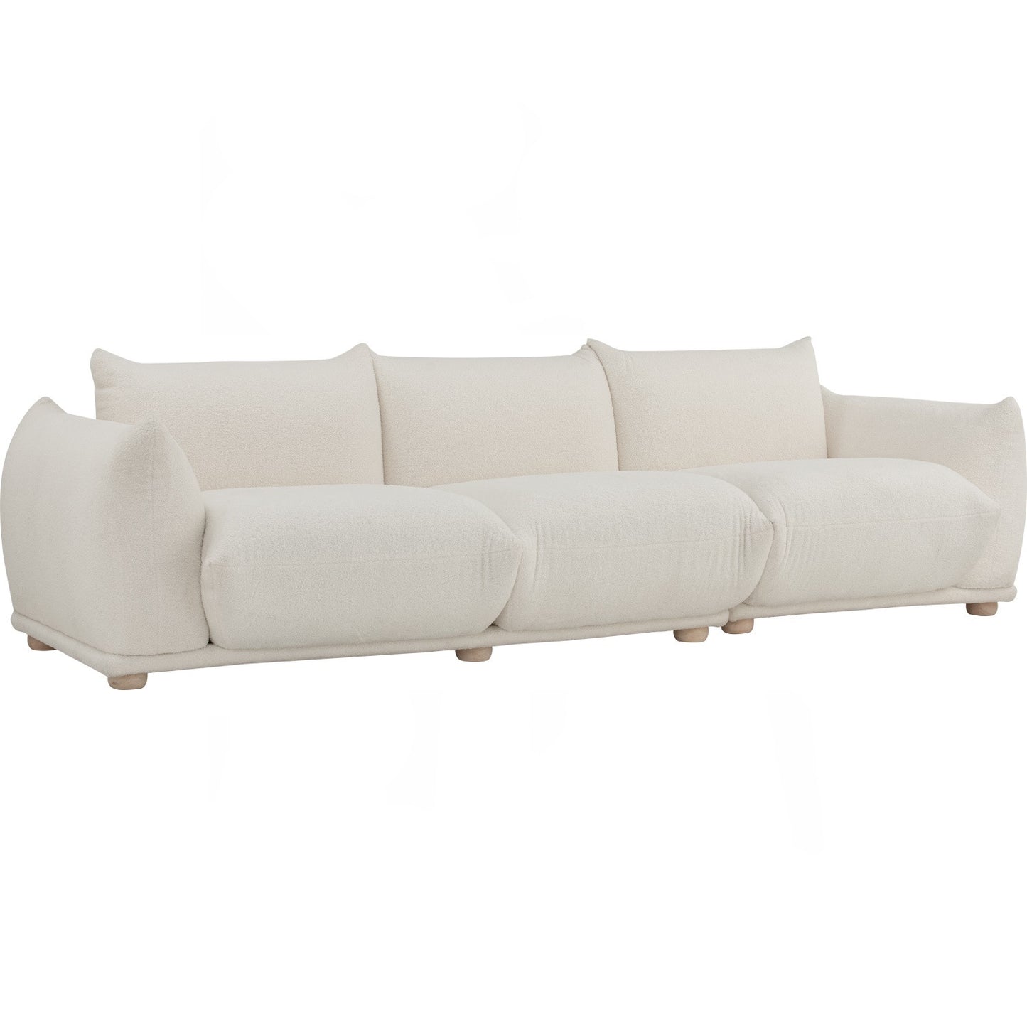 CLIO 3 Seater Sofa - Cream White