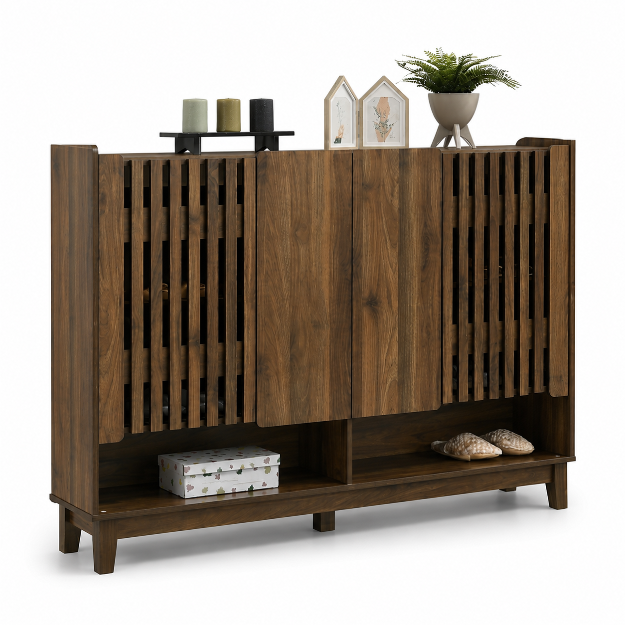 CARLOS 4 Door Shoe Cabinet