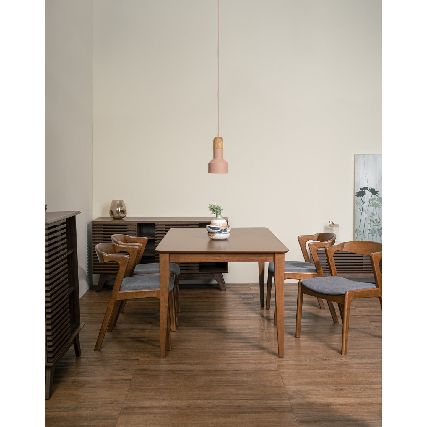 CHARMANT Dining Table - Cocoa (1400L)