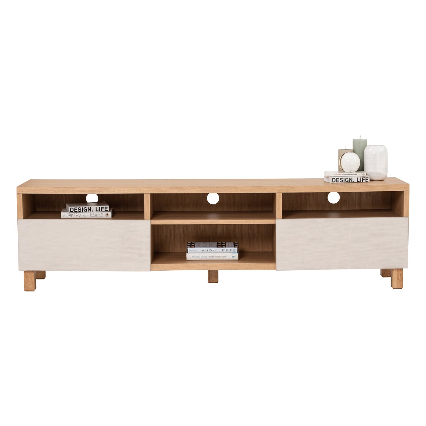 GORDY TV Cabinet - Oak (1780L)