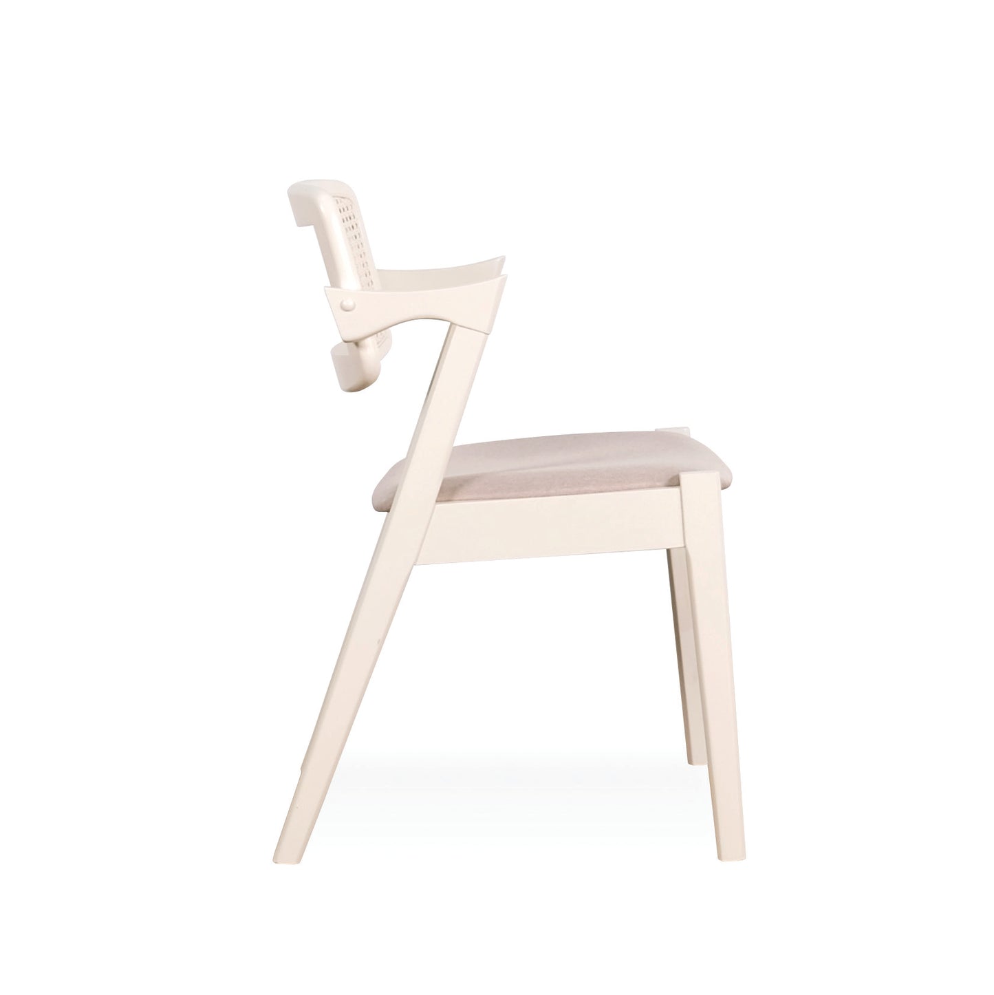 GAVIN Dining Chair - Soft Cream White