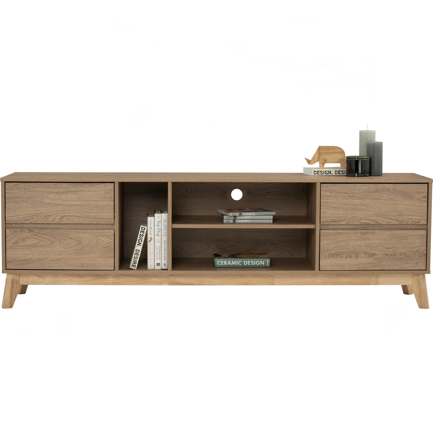 HIRADO TV Cabinet - Oak (1800L)