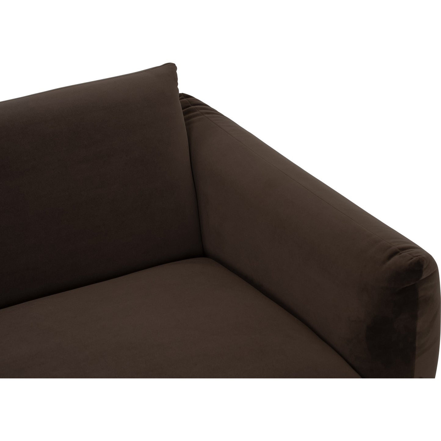 HOLDEN 1 Seater Sofa - Dark Brown