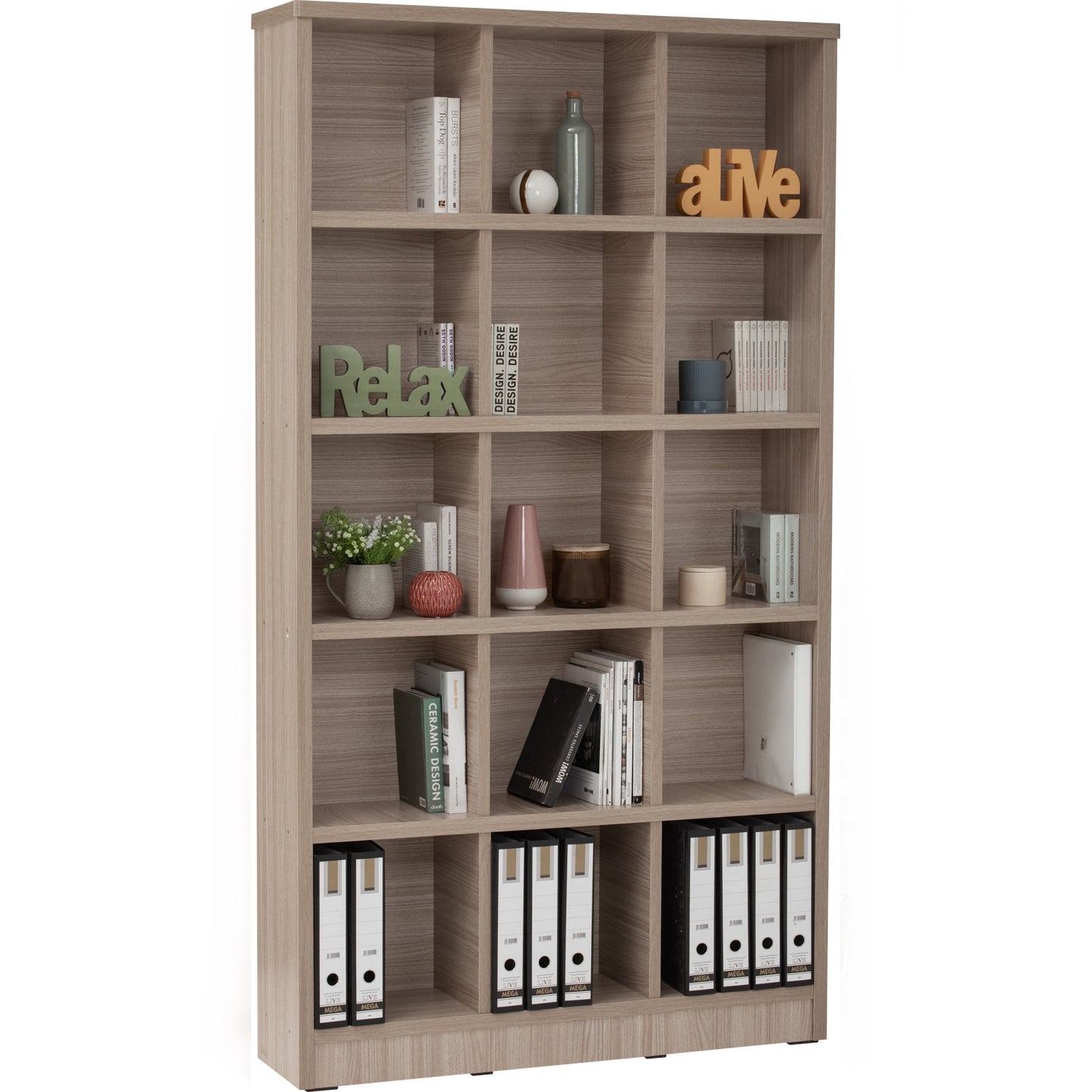 HAVIR File Cabinet (15 Compartment) - Ebonnese