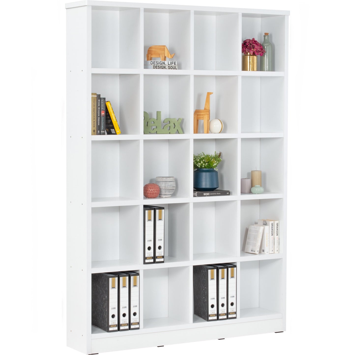HAVIR File Cabinet (20 Compartment) - White