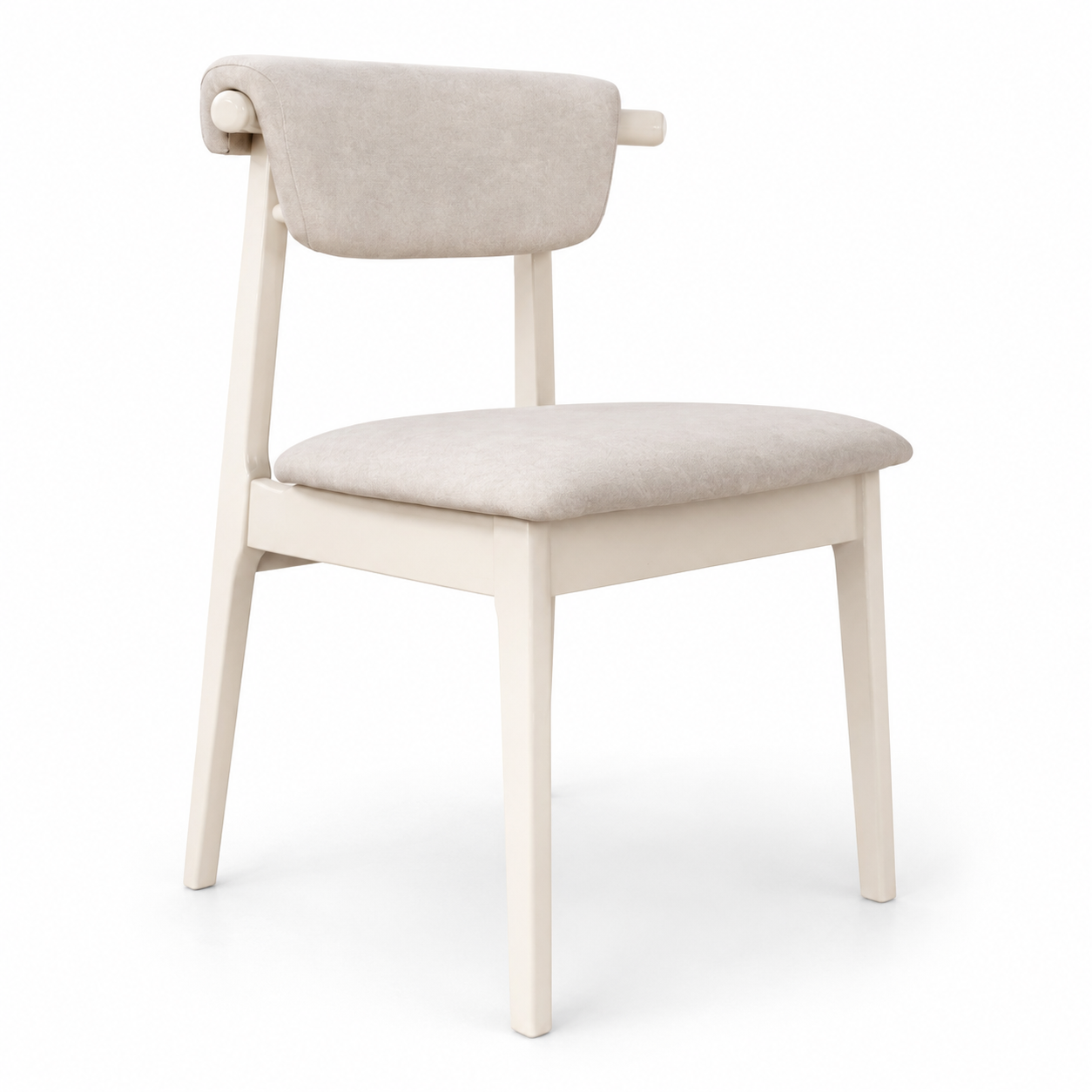 IVORY Dining Chair - Soft Cream White
