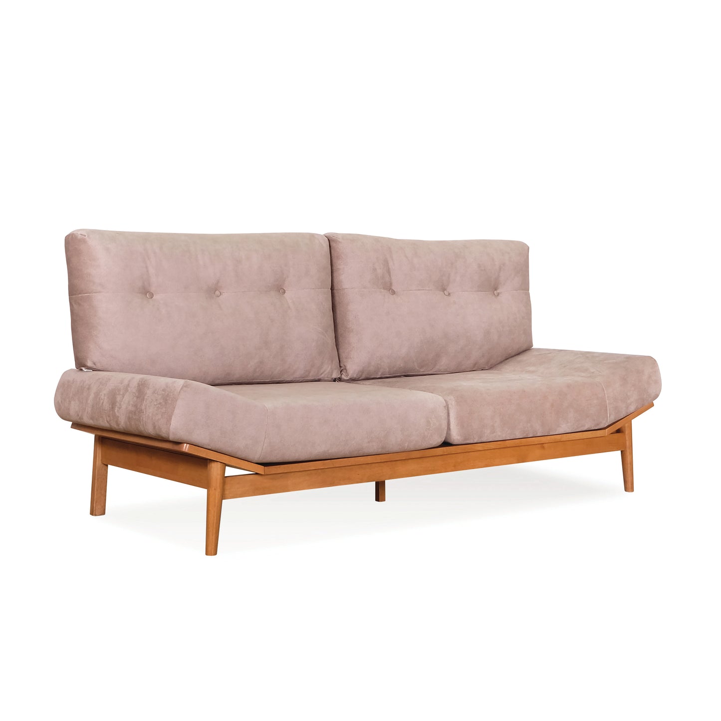 KINO 3 Seater Sofa - Light Walnut
