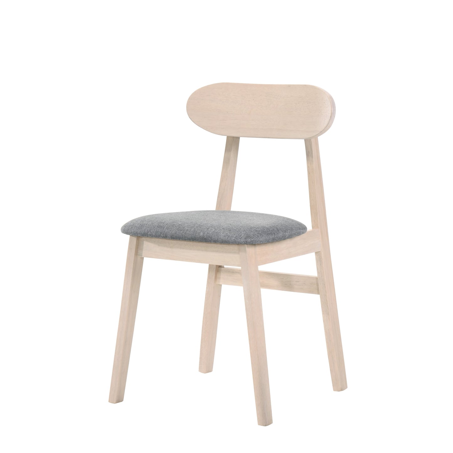 LUFFEE Dining Chair - White Wash