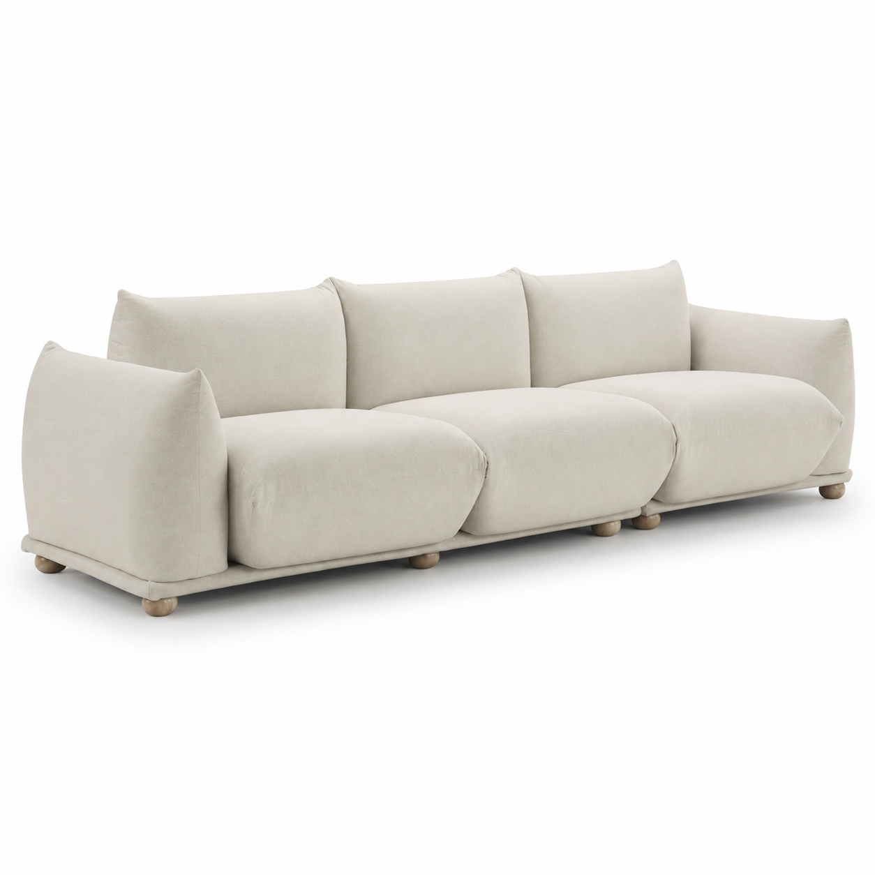 MALLO 3 Seater Sofa (Easy Clean Fabric)