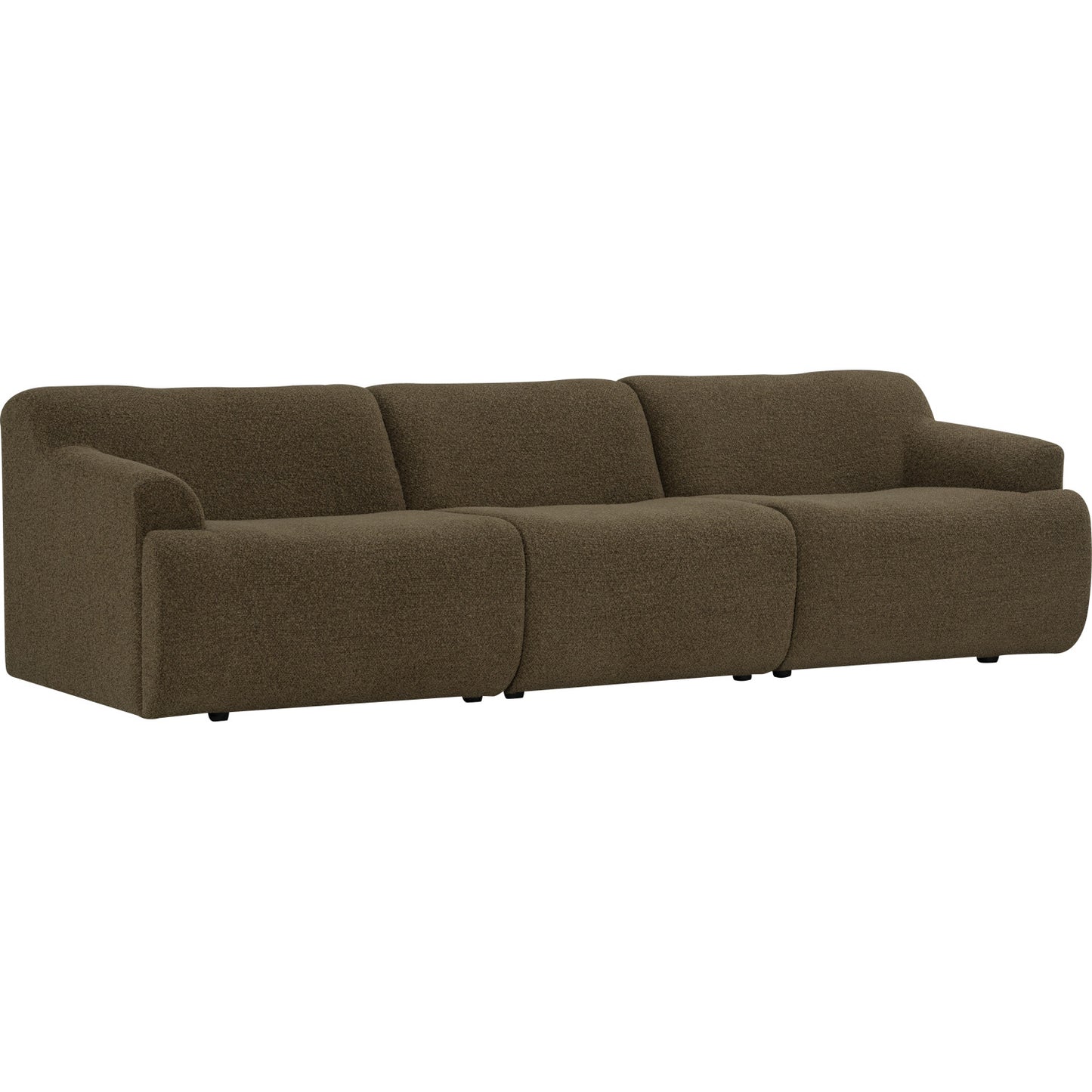 MAZEL 3 Seater Sofa - Sepia