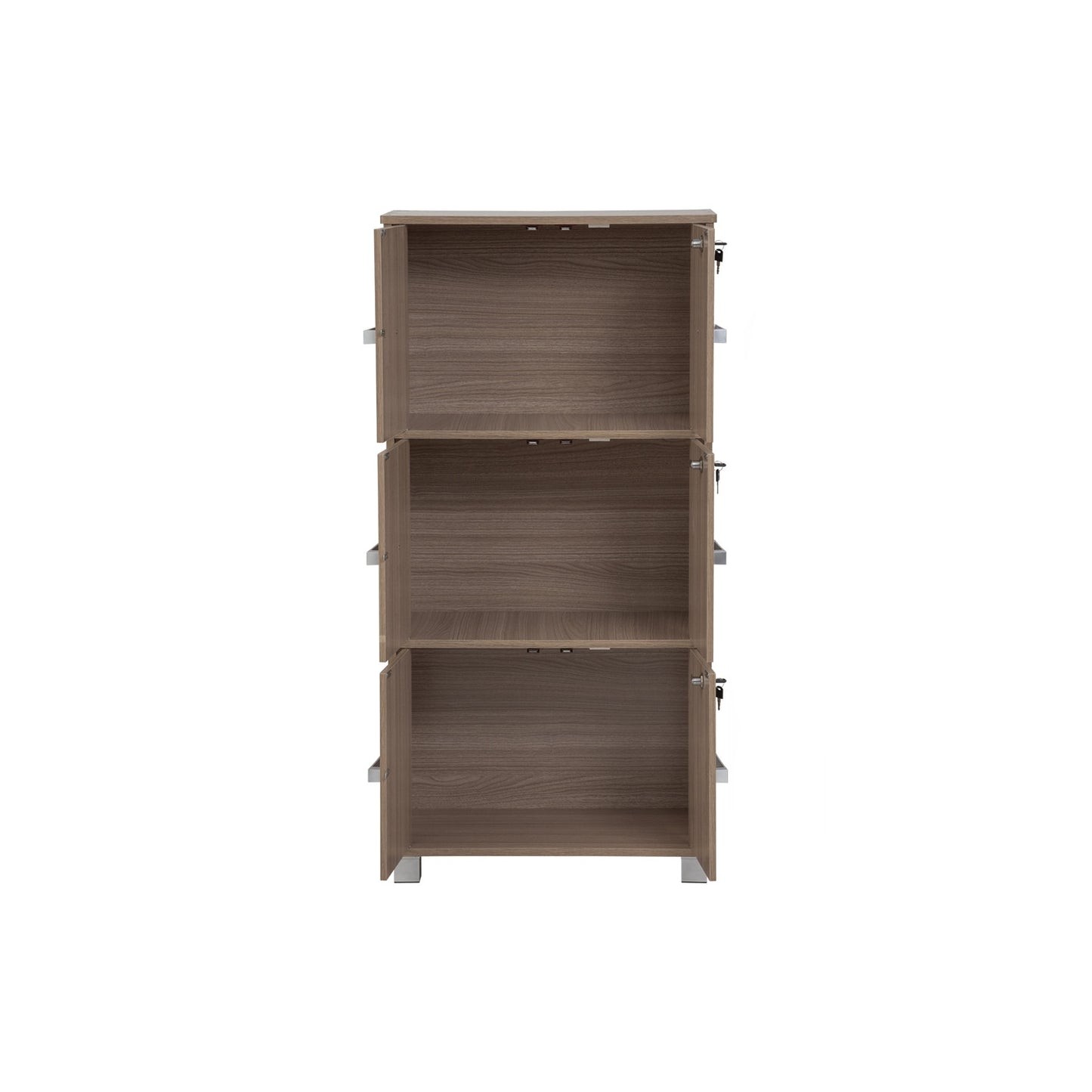 NAOMI 6 Door Storage Box With Lock - Ebonnese