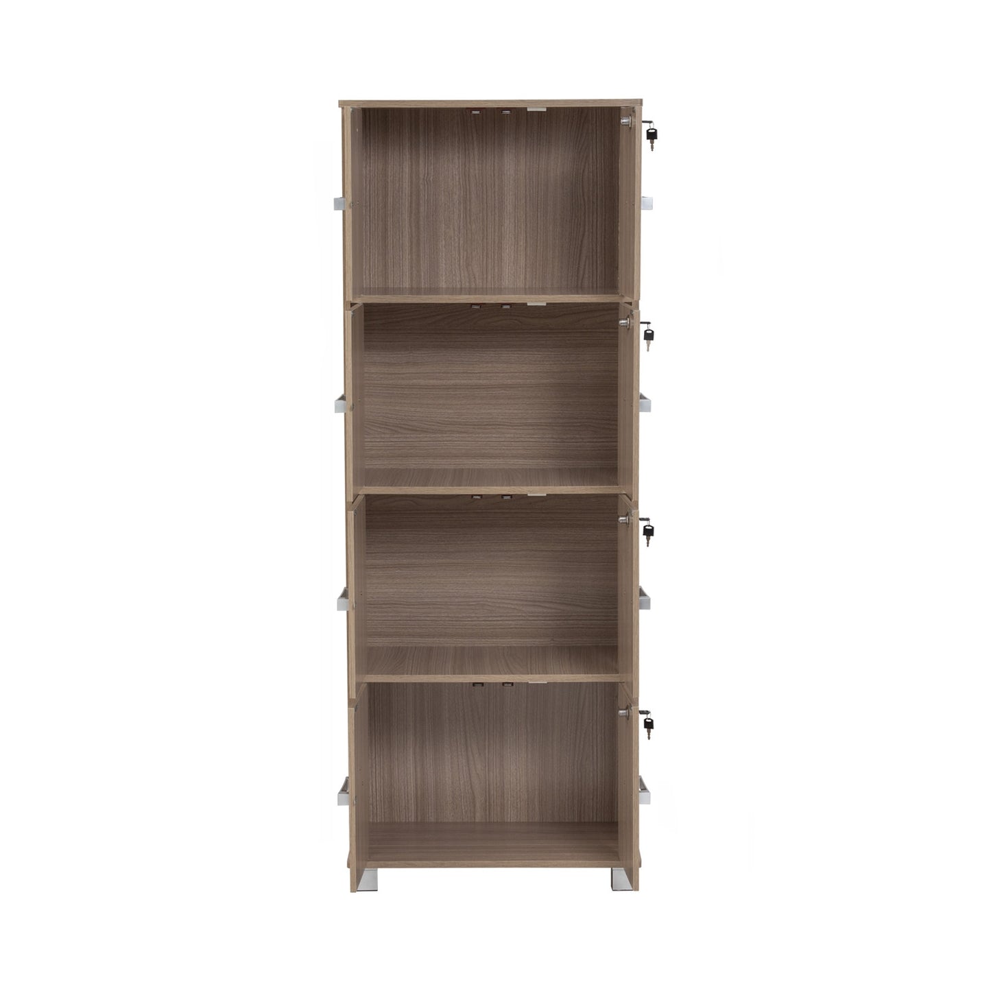 NAOMI 8 Door Storage Box With Lock - Ebonnese