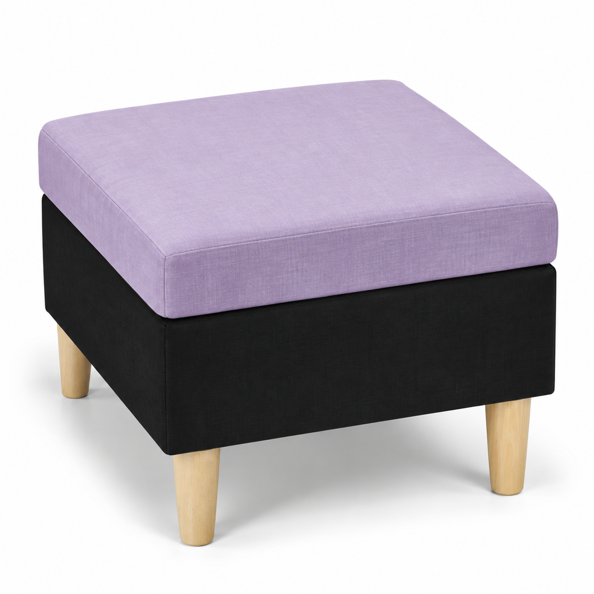 QS1006 Square Stool - Purple