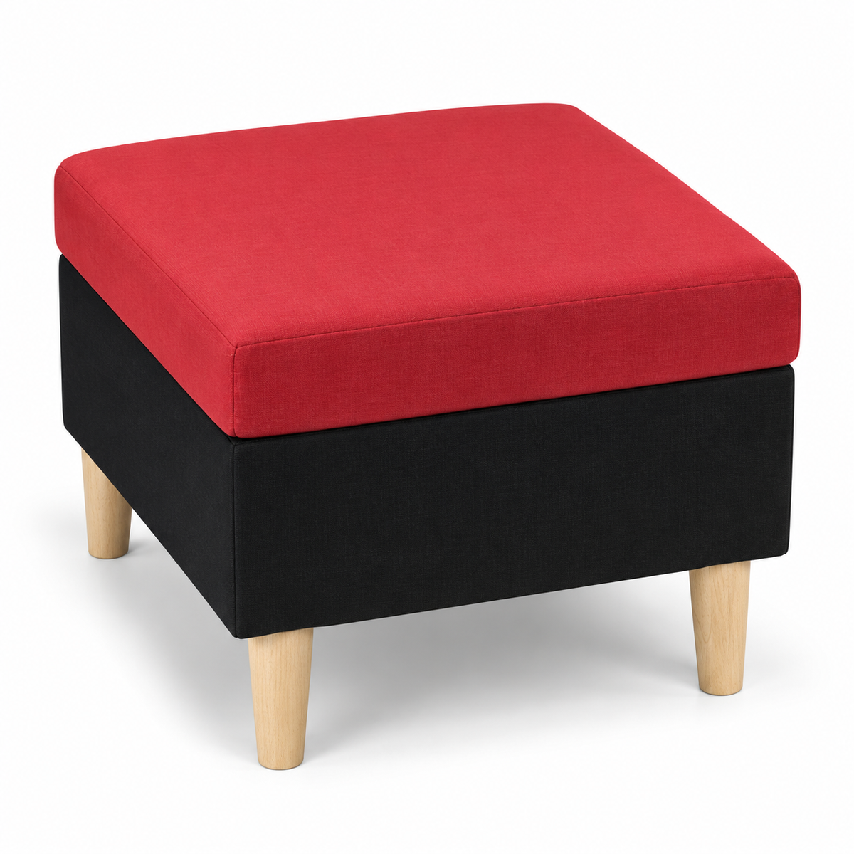 QS1006 Square Stool - Red