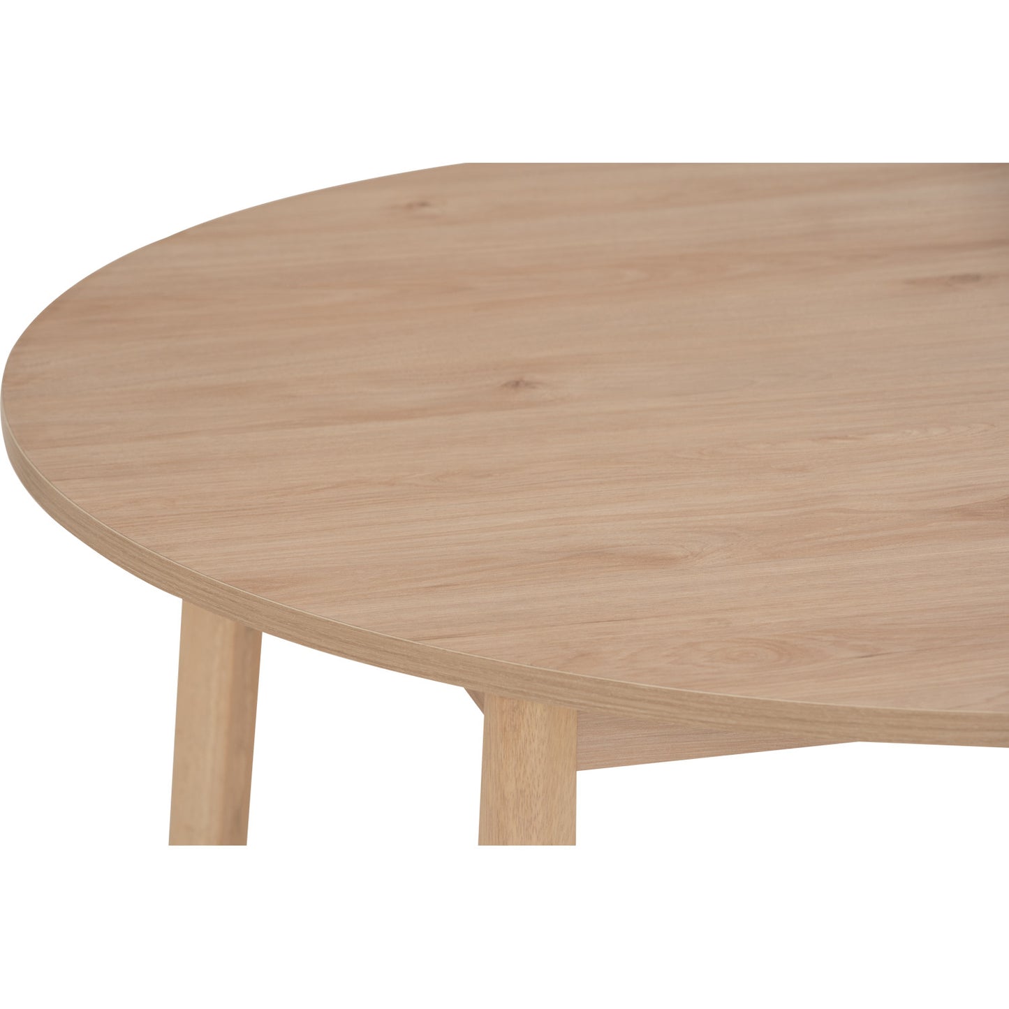 STARK Round Dining Table - White Wash (1067DIA)