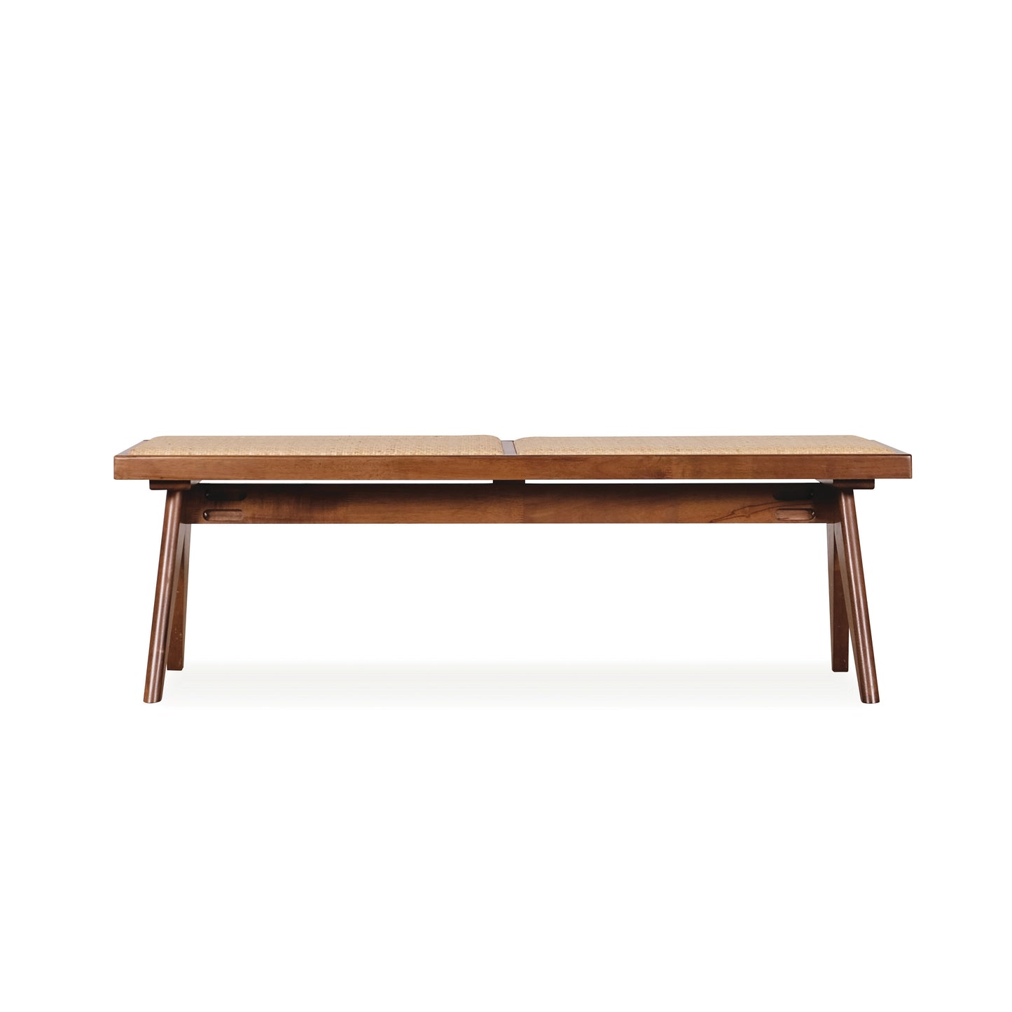 VELENTINA Bench - Medium Brown