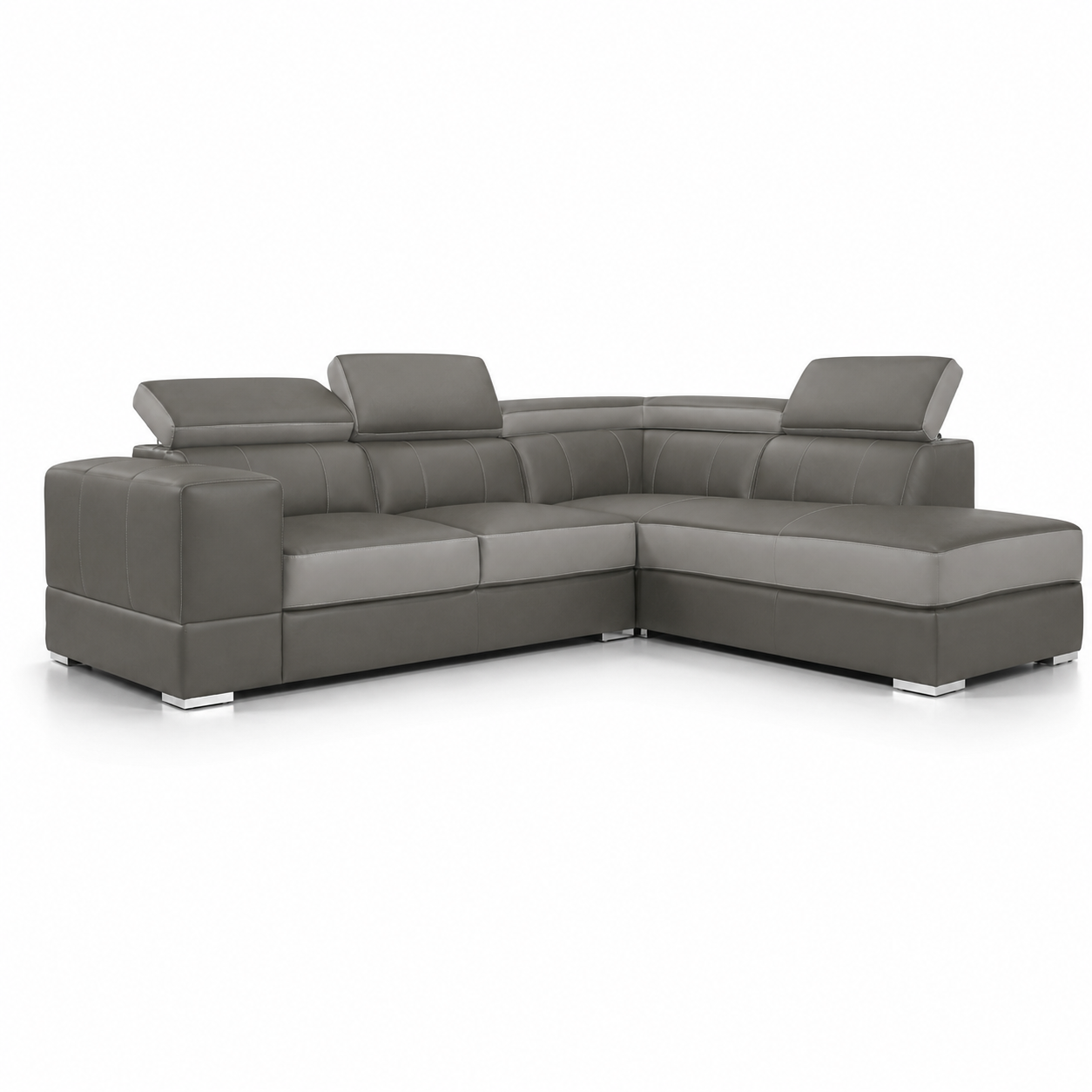 VIENNA Corner L Shape Sofa - Grey