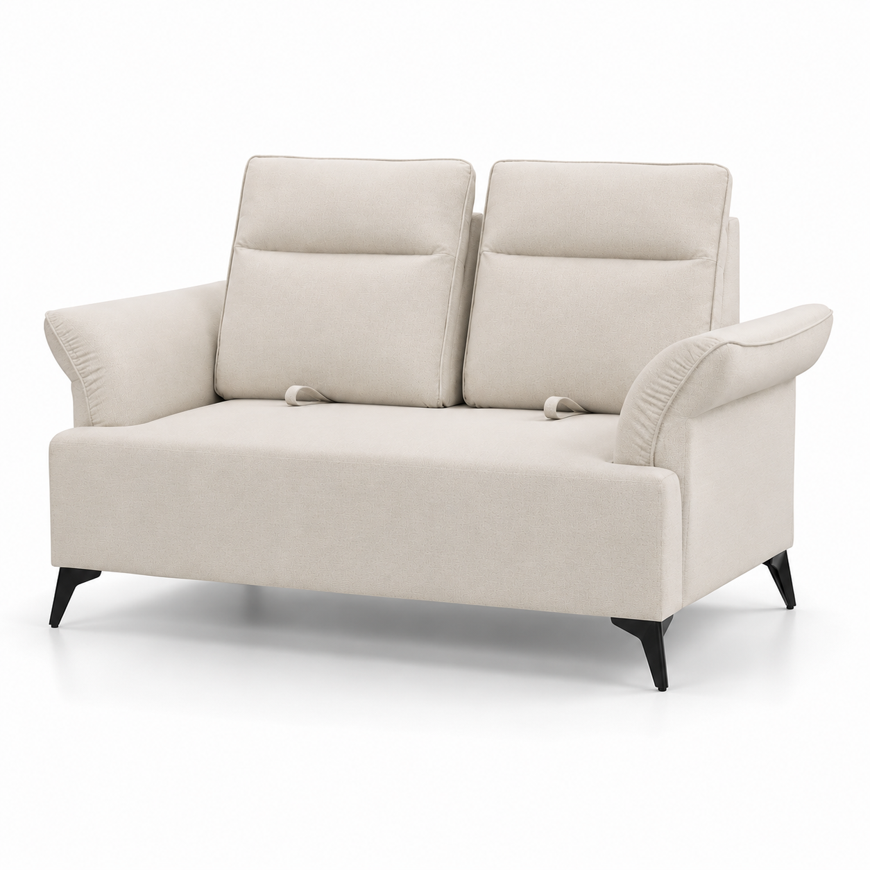 YUZEN 2 Seater Push Back Sofa (Easy Clean Fabric)