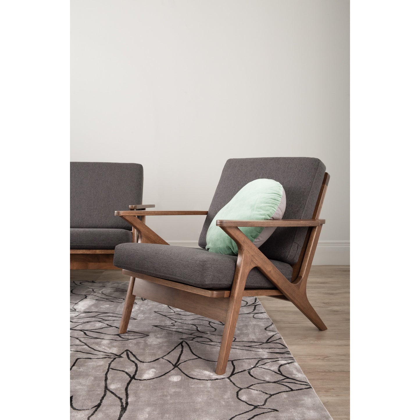 ASTON 1 Seater Sofa - Dark Grey