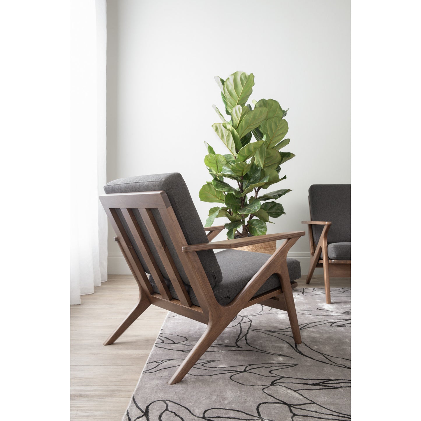 ASTON 1 Seater Sofa - Dark Grey