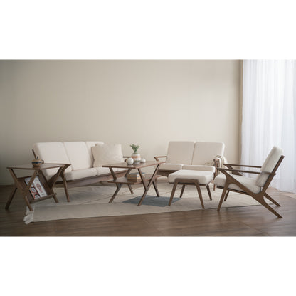 ASTON 1 Seater Sofa - Pearl White