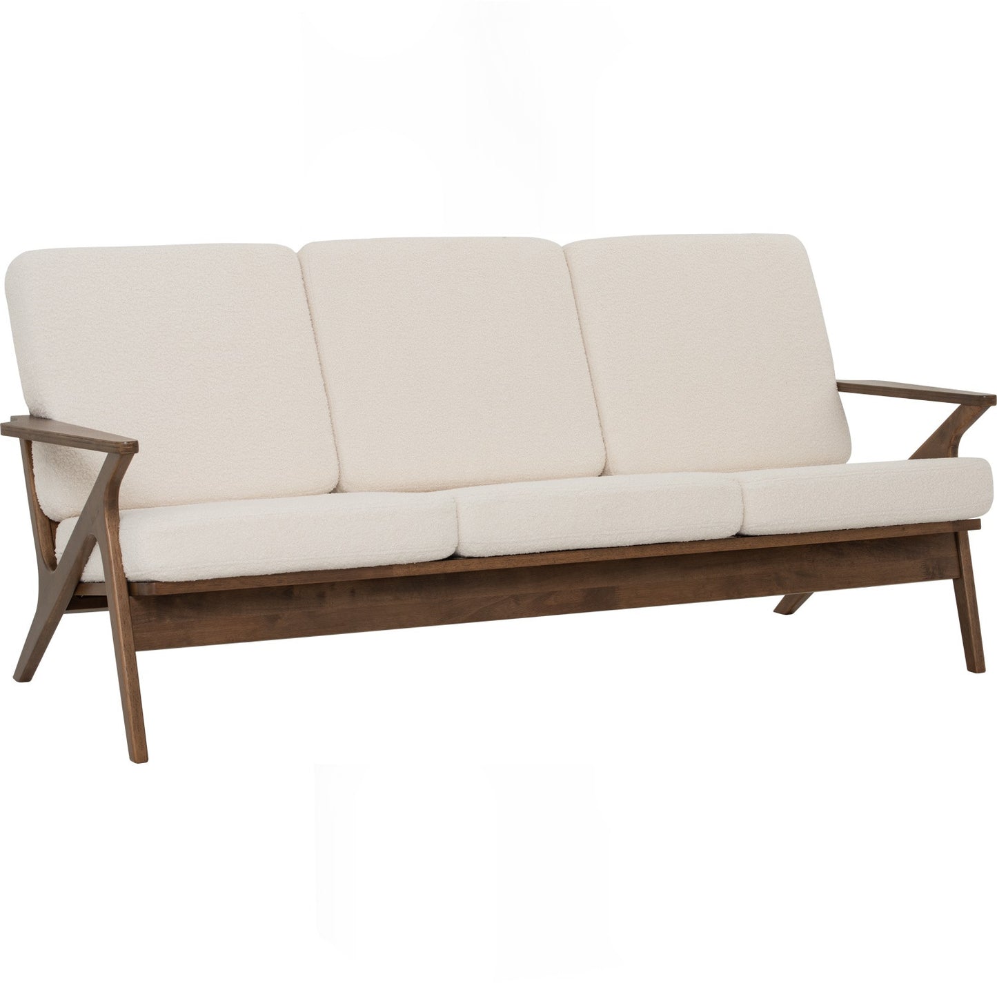 ASTON 3 Seater Sofa - Pearl White