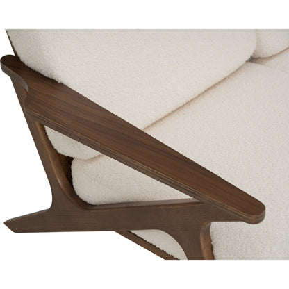 ASTON 3 Seater Sofa - Pearl White