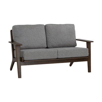 ATIVA 2 Seater Sofa - Walnut Frame