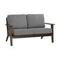 ATIVA 2 Seater Sofa - Walnut Frame