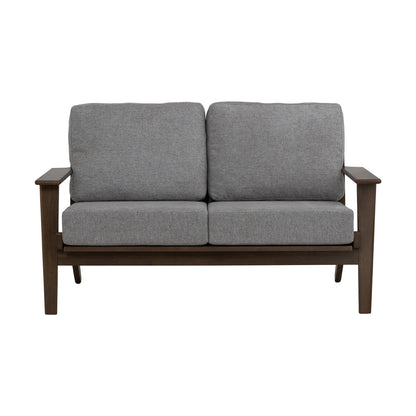 ATIVA 2 Seater Sofa - Walnut Frame