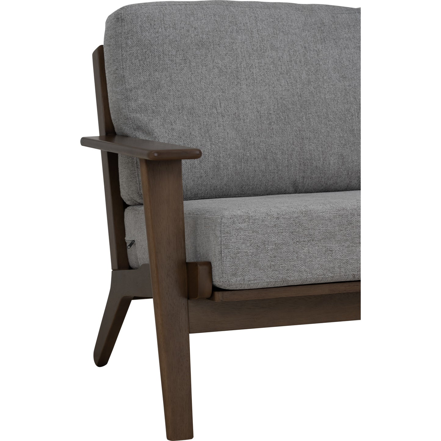 ATIVA 2 Seater Sofa - Walnut Frame