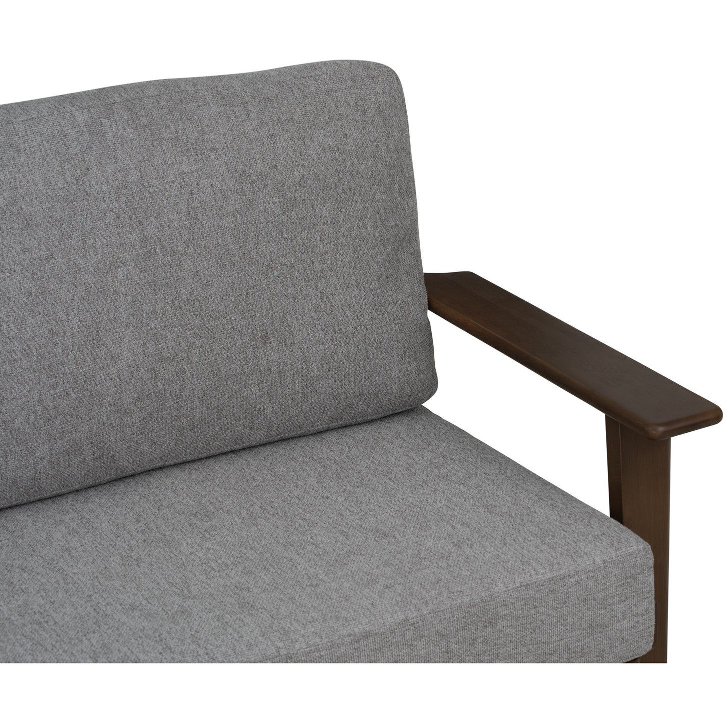 ATIVA 2 Seater Sofa - Walnut Frame