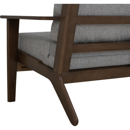 ATIVA 2 Seater Sofa - Walnut Frame