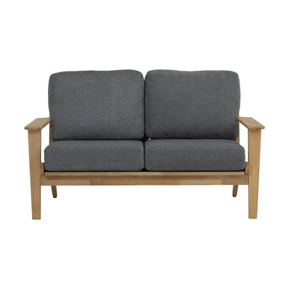 ATIVA 2 Seater Sofa - Natural Frame