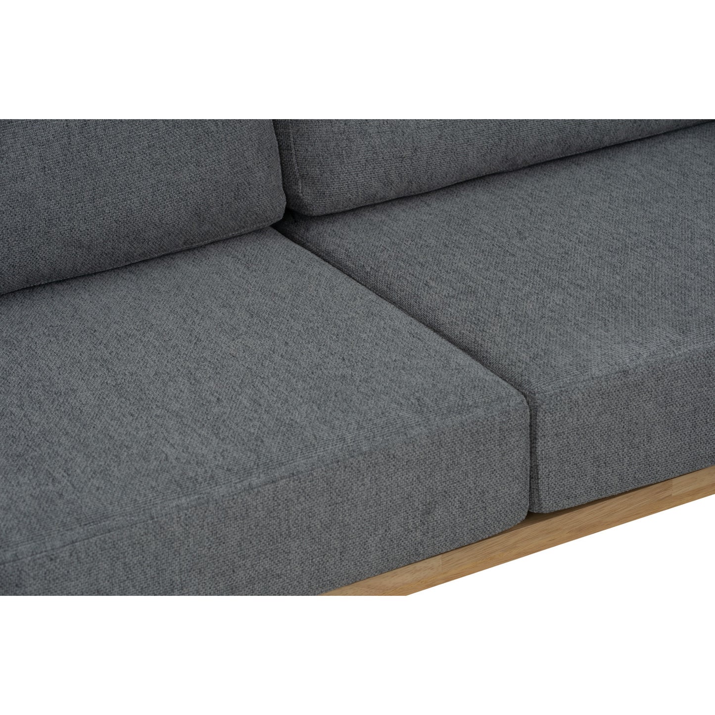 ATIVA 2 Seater Sofa - Natural Frame