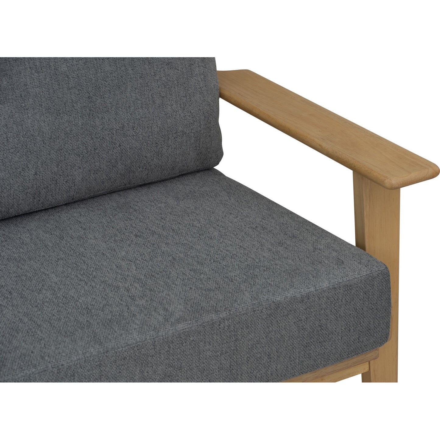 ATIVA 2 Seater Sofa - Natural Frame
