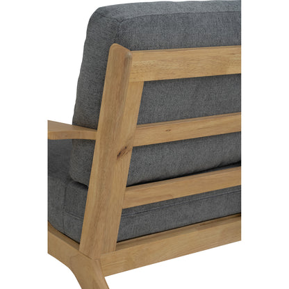 ATIVA 2 Seater Sofa - Natural Frame