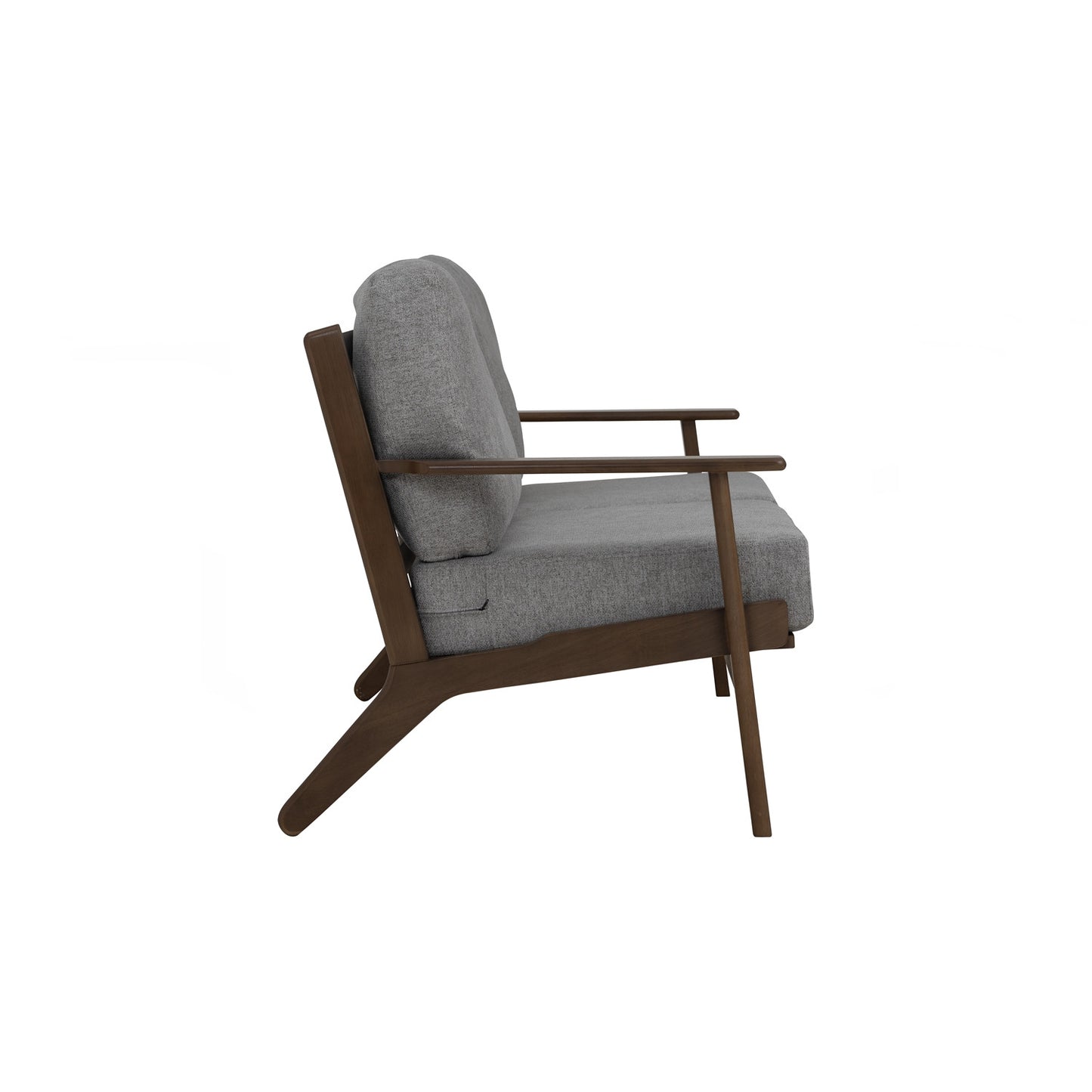 ATIVA 3 Seater Sofa - Walnut Frame