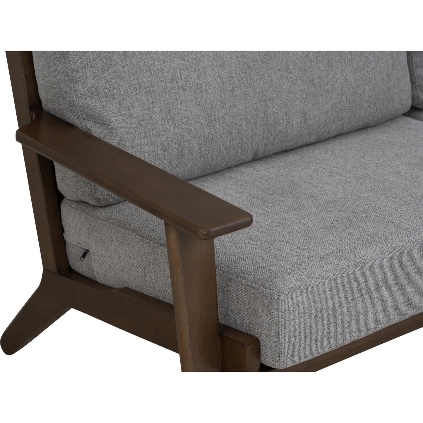 ATIVA 3 Seater Sofa - Walnut Frame
