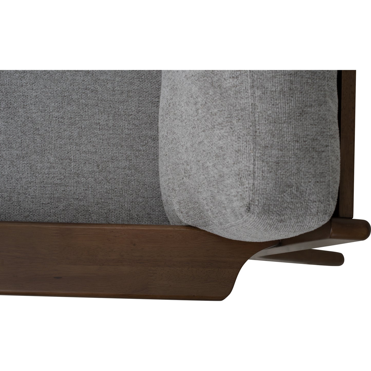 ATIVA 3 Seater Sofa - Walnut Frame