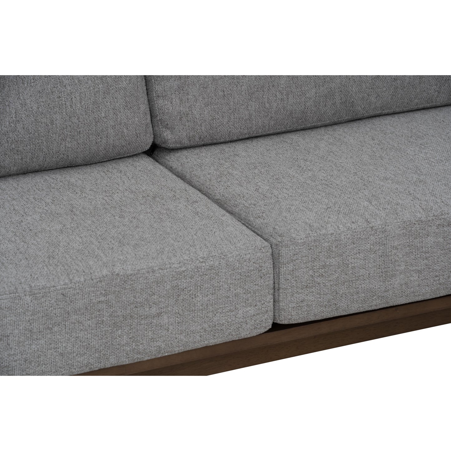 ATIVA 3 Seater Sofa - Walnut Frame