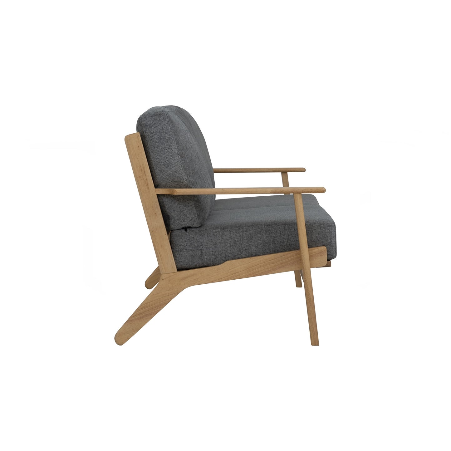 ATIVA 3 Seater Sofa - Natural Frame