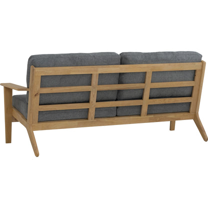 ATIVA 3 Seater Sofa - Natural Frame