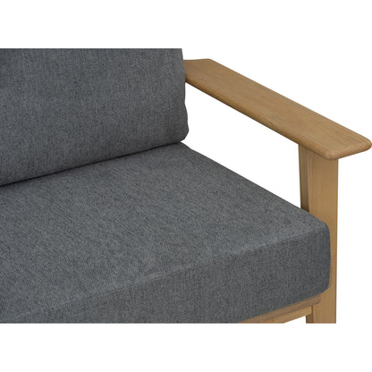 ATIVA 3 Seater Sofa - Natural Frame