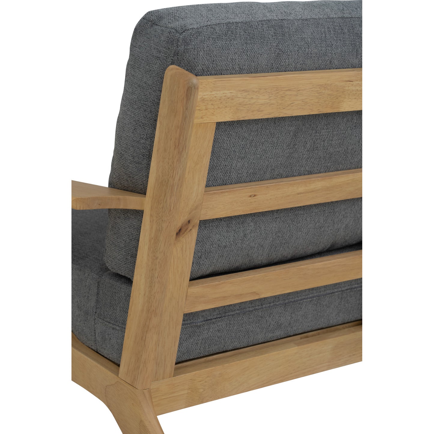 ATIVA 3 Seater Sofa - Natural Frame