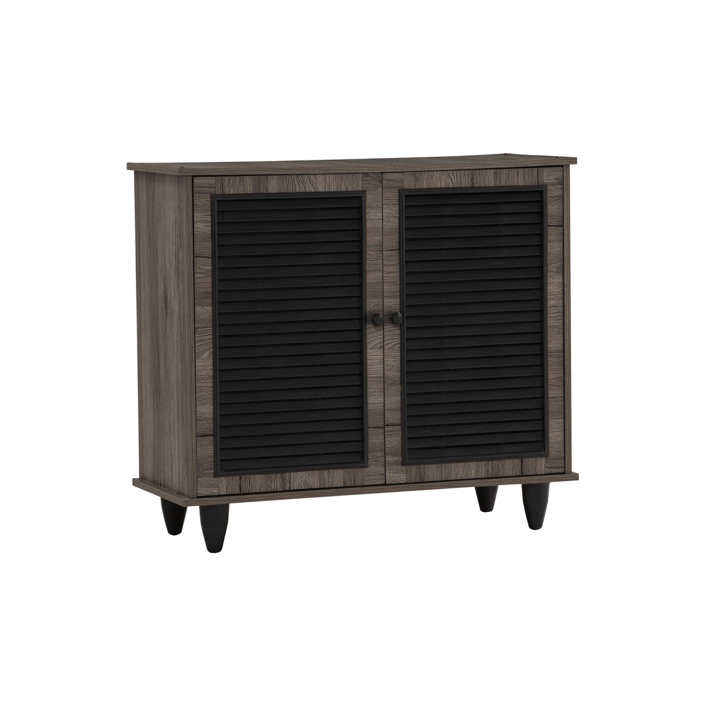 ALMO 2 Door Shoe Cabinet - Fleton Oak