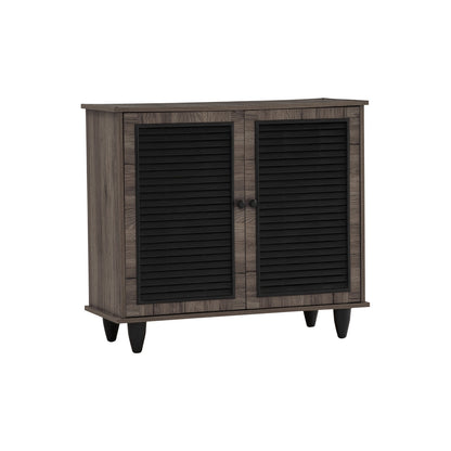 ALMO 2 Door Shoe Cabinet - Fleton Oak