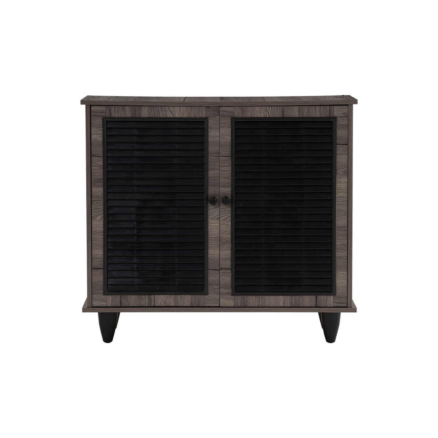 ALMO 2 Door Shoe Cabinet - Fleton Oak