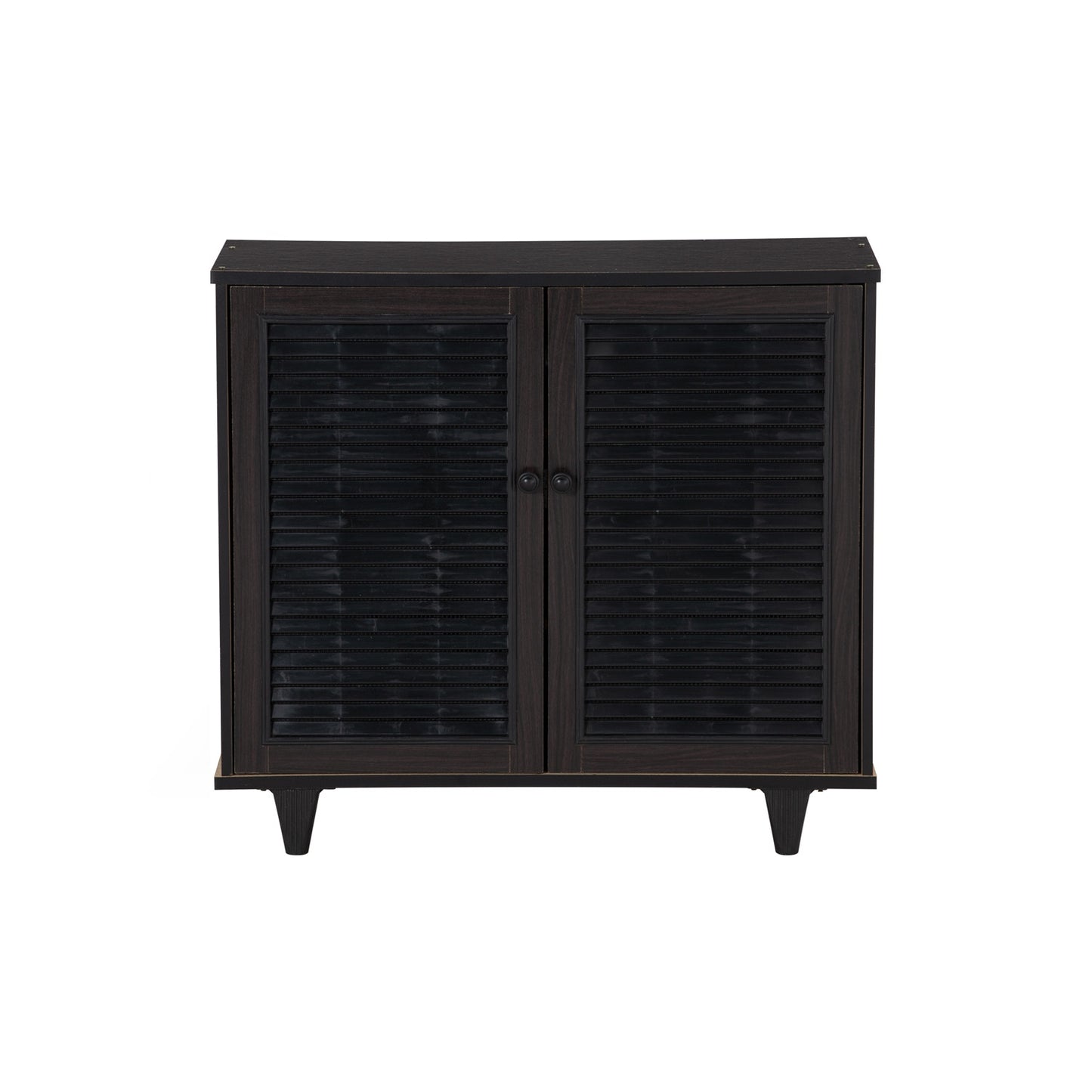 ALMO 2 Door Shoe Cabinet - Light Cappuccino